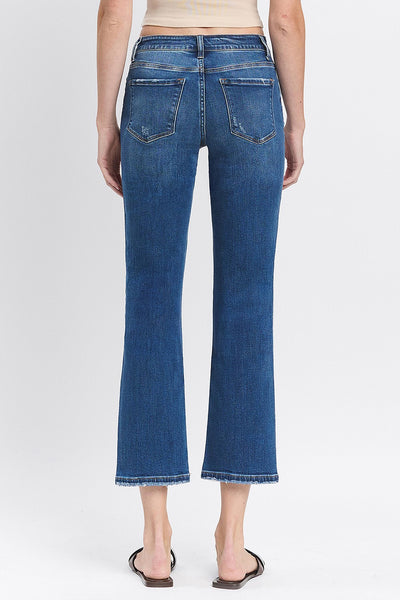 wilder high rise ankle straight jeans | charming