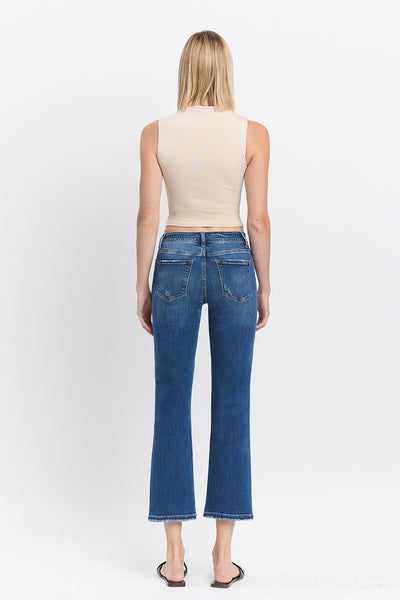 wilder high rise ankle straight jeans | charming