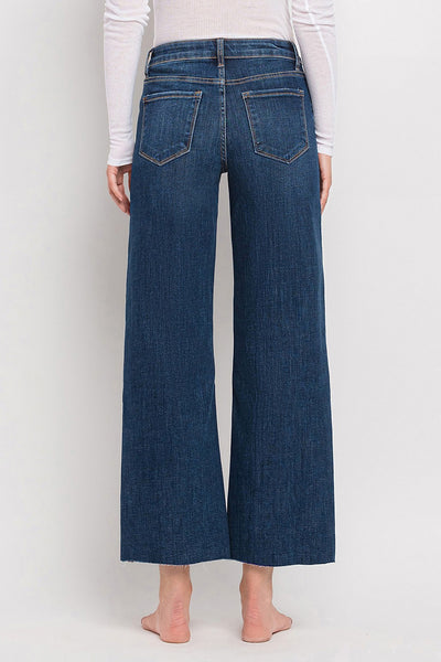 vincent tummy control mid rise wide leg jeans | finders keepers