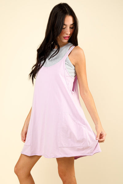 kisses from cabo tshirt dress | orchid