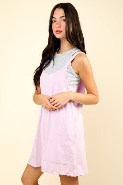 kisses from cabo tshirt dress | orchid