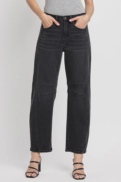 libby high rise barrel jeans | relief