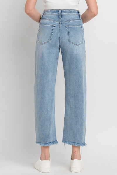 walker super high rise barrel jeans | tantalizing
