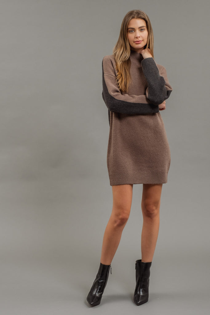 colour block sweater dress fierce mood color block sweater dress