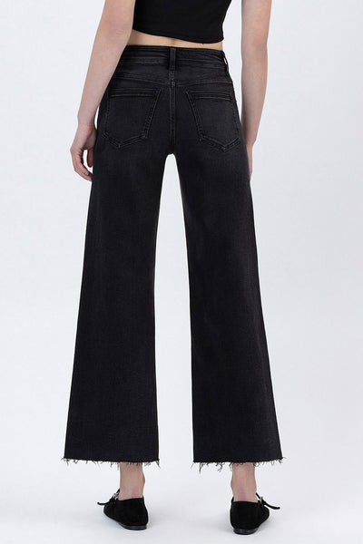 dixie high rise ankle wide jeans | xavier