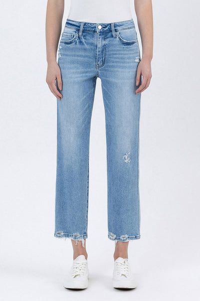 carter high rise straight leg jeans | boatload