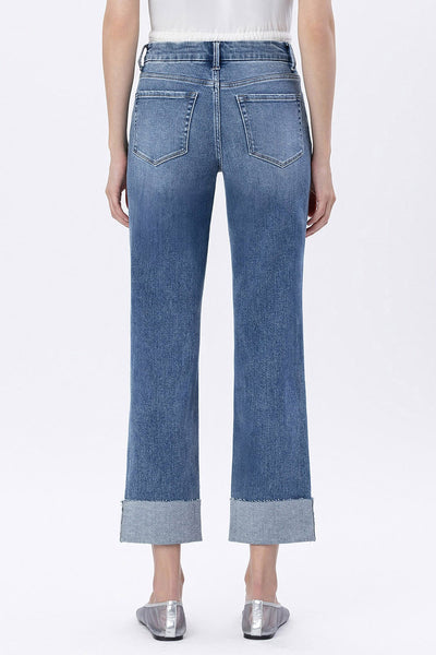 winston high rise ankle straight jeans | radiantly