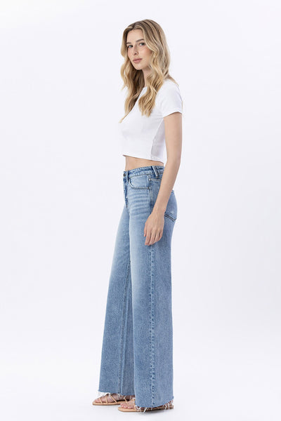 emori high rise wide leg jeans | modernity
