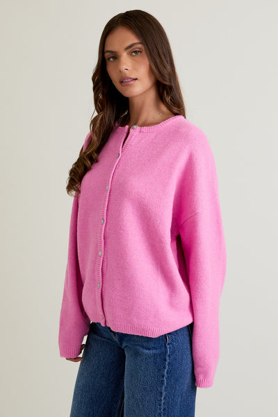 couldn't miss it plush cardigan | pink
