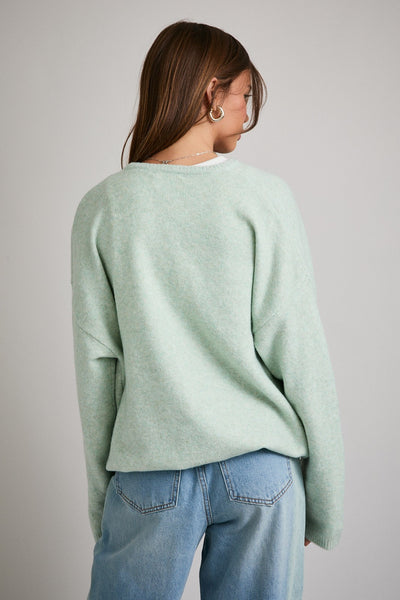 couldn't miss it plush cardigan | mint