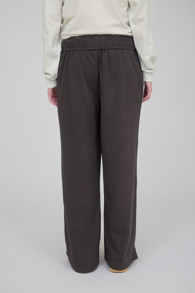 as promised fold over waist sweatpants | charcoal