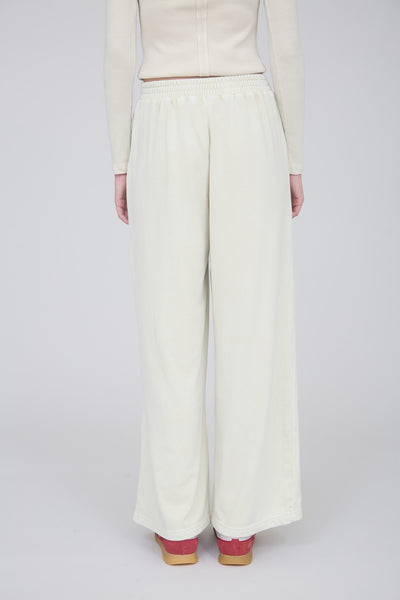 running the show washed wide leg lounge pants | khaki