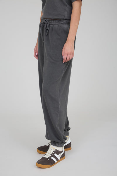 truth be told washed drawstring joggers | charcoal