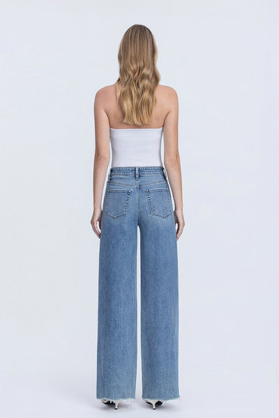 rhodes super high rise wide leg jeans | closeness