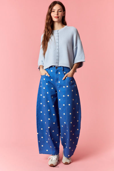 easy feeling lightweight short sleeve cardigan | blue