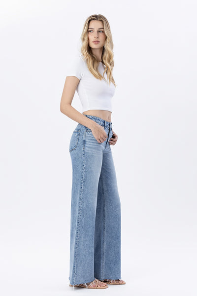 emori high rise wide leg jeans | modernity