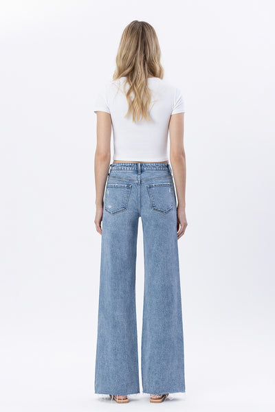 emori high rise wide leg jeans | modernity