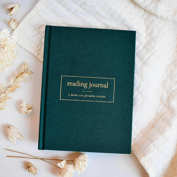 Book Review Journal for Book Lovers | Green