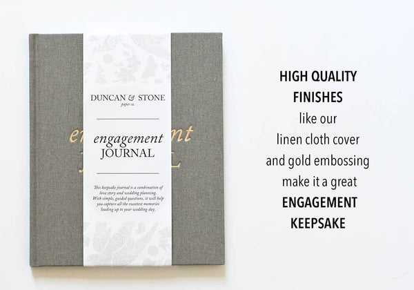 Engagement Journal for New Brides | Ivory