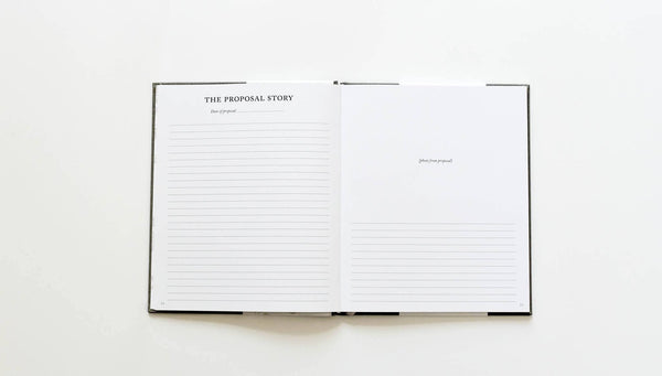 Engagement Journal for New Brides | Ivory