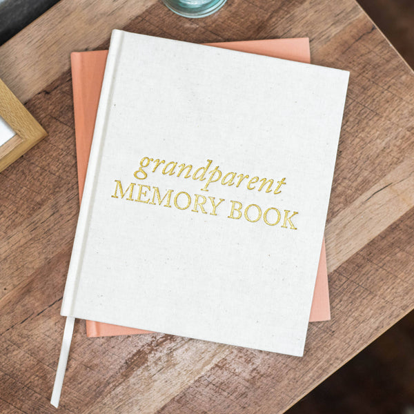 Grandparent Memory Book + Photo Album