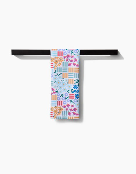 Floral Garden Tea Towel