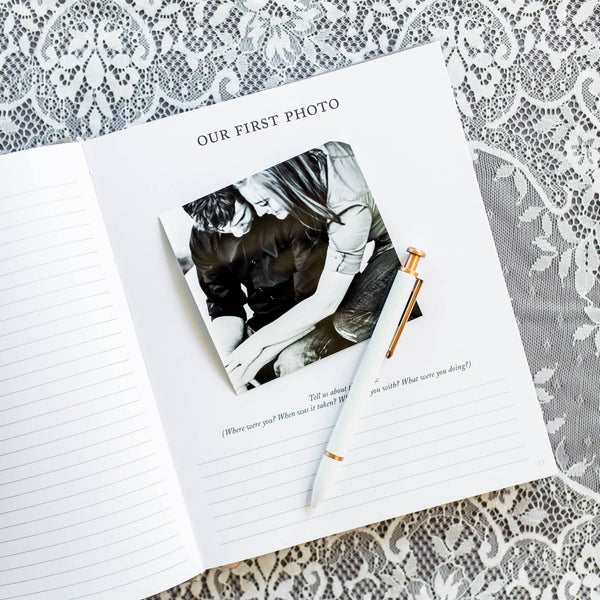 Engagement Journal for New Brides | Ivory