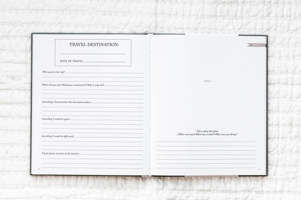 Travel Journal Adventure Keepsake | Sand