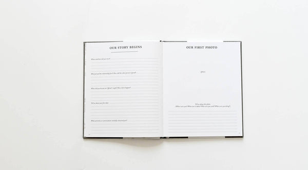 Engagement Journal for New Brides | Ivory