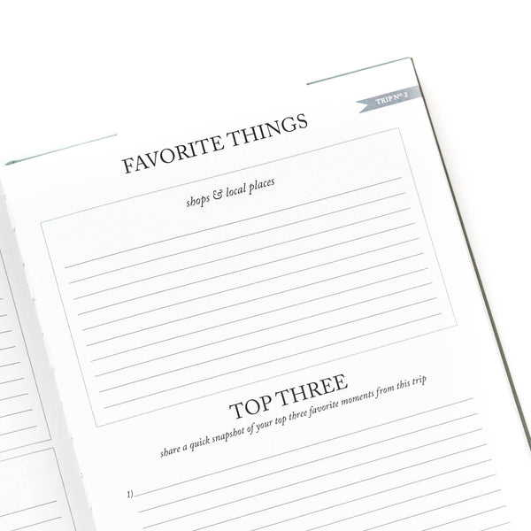Travel Journal Adventure Keepsake | Sand