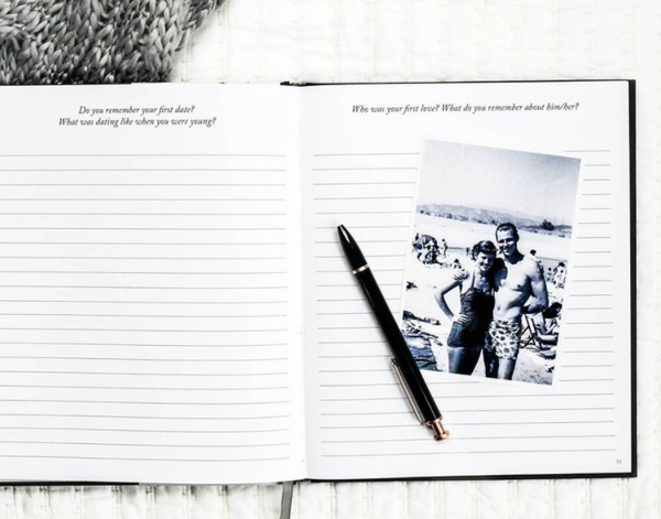 Legacy Journal: A Family Keepsake Book | Charcoal