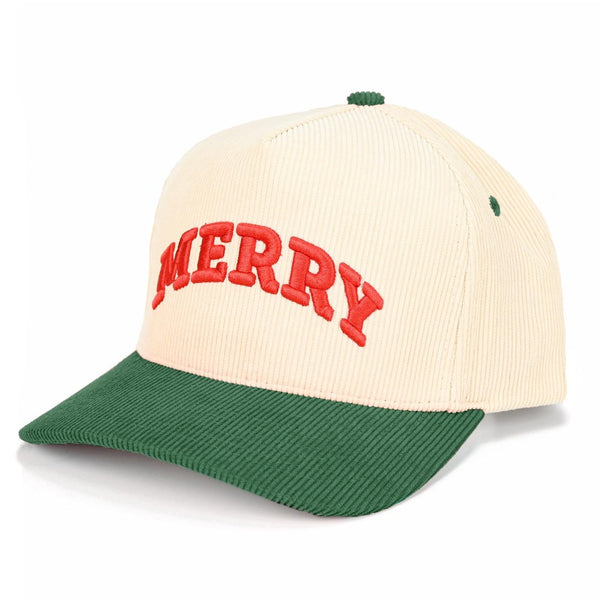 embroidered holiday trucker hats!