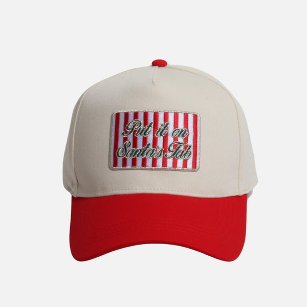 embroidered holiday trucker hats!