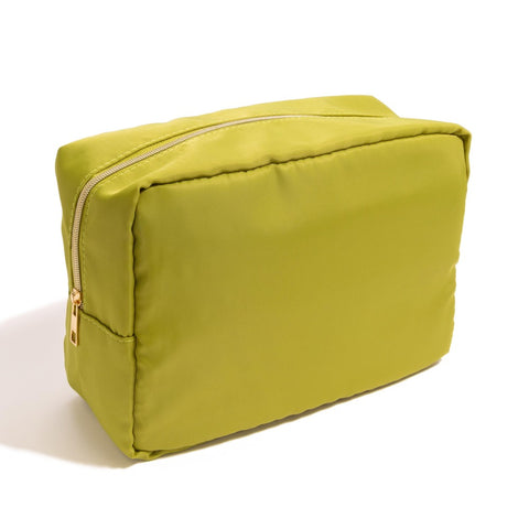 xlarge nylon zipper bag | green