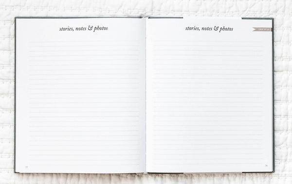 Travel Journal Adventure Keepsake | Sand