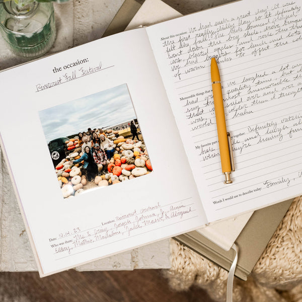 Grandparent Memory Book + Photo Album
