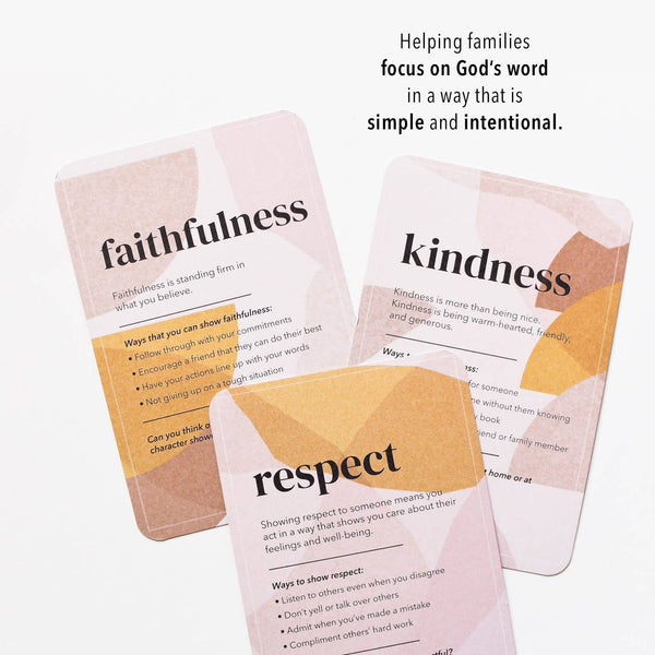 Childhood Prayer Cards | Bible Verse Cards