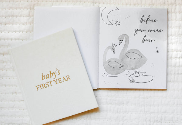 Baby's First Year Memory Book | Dusty Rose
