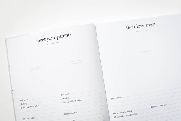 Baby's First Year Memory Book | Sage Green