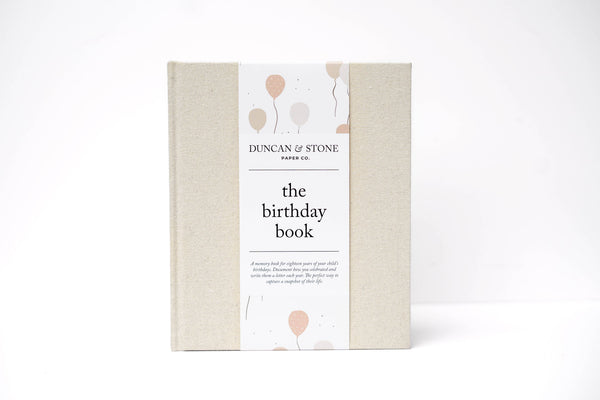 Birthday Memory Book