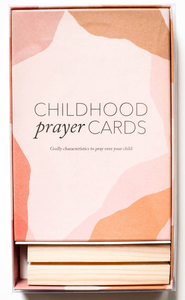 Childhood Prayer Cards | Bible Verse Cards