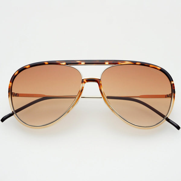 shay in tortoise + brown gradient | by freyrs eyewear