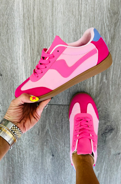 great sneakers | fuchsia