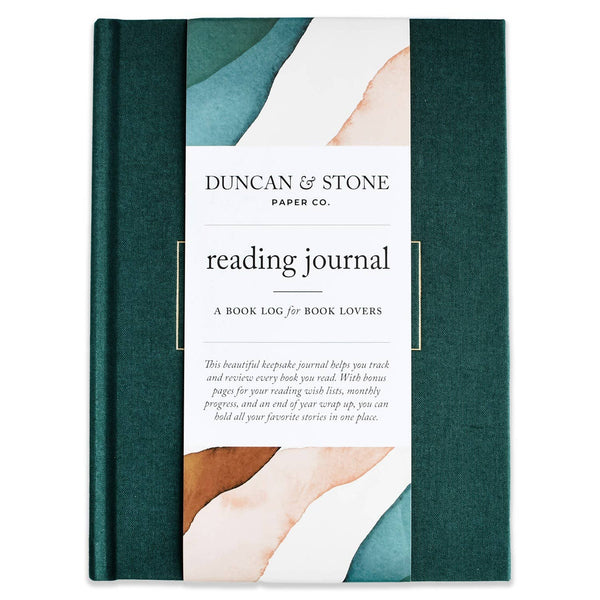 Book Review Journal for Book Lovers | Green