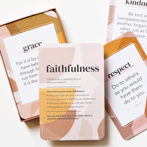 Childhood Prayer Cards | Bible Verse Cards