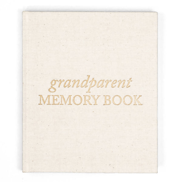 Grandparent Memory Book + Photo Album