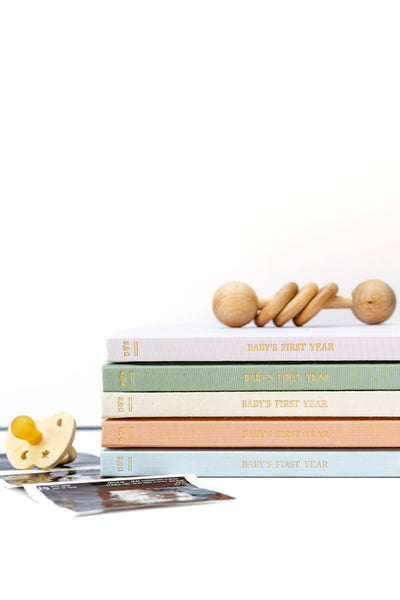Baby's First Year Memory Book | Sky Blue