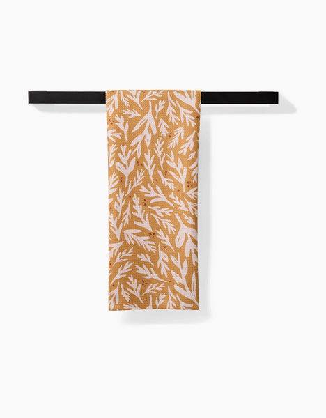 Trail Dusting Gold Tea Towel