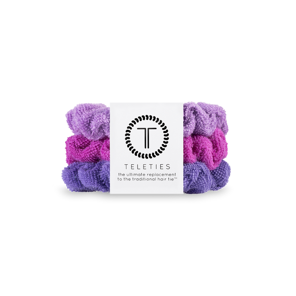 teleties terry cloth scrunchie | large, antigua