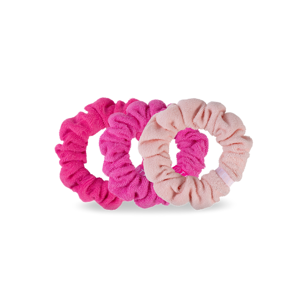 teleties terry cloth scrunchie | large, aruba